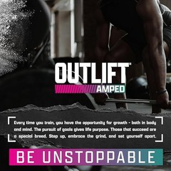 Nutrex Outlift Amped Max High Stim Pre Workout Powder 22 Servings Various Flavor