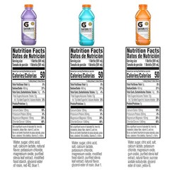 Gatorlyte Electrolyte Drink, 60% Lower Sugar, No Artificial Additives – 12 Pack