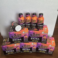 5-hour ENERGY Extra Strength – Hawaiian Breeze Flavor | 1.93 oz. NEW – 5 Boxes