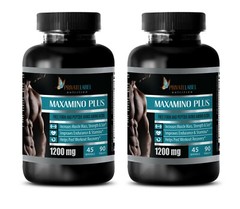 pre workout pills – MAXAMINO PLUS 1300mg – l-arginine – 2 Bottles 180 Tablets