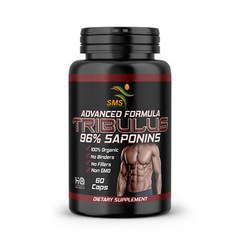 Tribulus Terrestris 7500mg Sport Dietary Supplement 60 Veggie Capsules Non Gmo
