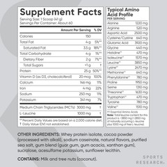 Whey Protein Isolate – U.S. Sourced Sports Nutrition Protein Powder 5lb Bag