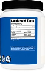 Nutricost BCAA Powder (Unflavored) 150 Servings – Branched Chain Amino Acids