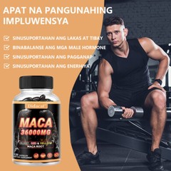 Maca + Ginseng Highest Potency Available Supports Desire Stamina – 30 To 120Caps