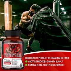 Natural Testosteron Booster 16,540mg 30 /60/120 Capsules For Stamina Strength