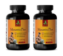 Muscle Building – MAXAMINO PLUS 1200mg – Muscle Recovery – 2 Bottles 180 Tablets