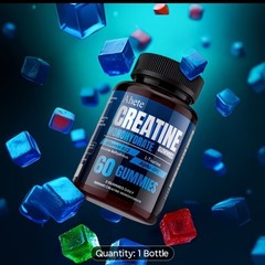 Creatine Monohydrate GUMMIES blueberry 🫐 Flavor 2 Pack 2 Month Supply