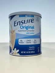 Ensure Vanilla flavored Original Nutrition Powder 08/26 Abbott Nutrition