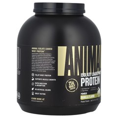 Universal Nutrition Animal Whey Isolate Loaded Protein Powder – 54 Servings