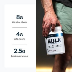 Transparent Labs Bulk Pre Workout Powder – 30 Servings (Pack of 1), No Color