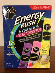 4C Variety Pack Energy Rush Hydration Electrolytes Exp 5/1/27