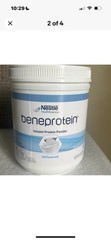 Beneprotein Unflavored Whey Protein | Case of 6 x 8 oz | 6g Protein per scoop