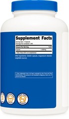 Nutricost Taurine 1000mg Capsules Supplement, 240 Capsules, Non-GMO, Gluten Free