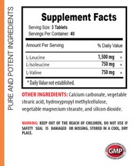 muscle building – BCAA 3000mg – muscle growth pills – 1 Bottle