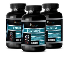 Muscle Gain Amino Acids Capsules – L-CARNITINE 510mg – Weight Gain – 3 Bottles