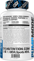 Evlution Nutrition PumpMode – Nitric Oxide Supplement Pre Workout – 30 Servings