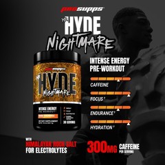 Prosupps Mr. Hyde Nightmare Pre Workout – For Intense Energy –