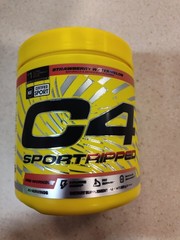 C4 Sport Ripped Strawberry Watermelon Pre-Workout Powder 9.9oz.