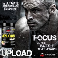 Pre Workout UPLOAD 2.0 Pump Citrulline Nitric Oxide Boost Ashwaghanda ALPHA PRO