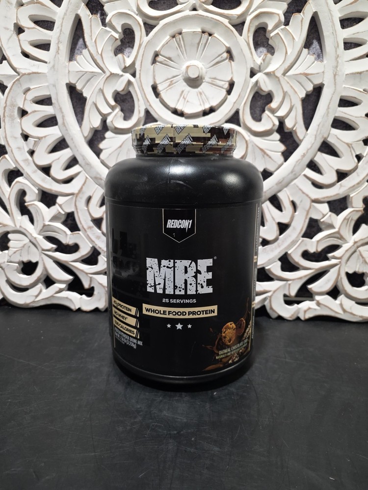 REDCON1 MRE Whole Food Protein Oatmeal Chocolate Chip 7.16 lb, Expires 7/2027