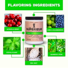Superieur Electrolyte Powder Packets – Vegan 14 Servings, 14 Servings