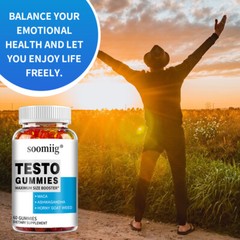 Testo Gummies, Supports Healthy Testosterone Level, Maximum Size Booster