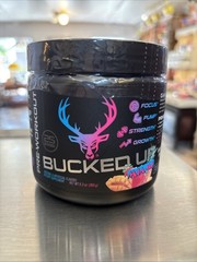 Bucked Up Pre-Workout Powder, Miami, 200 mg Caffeine, 25 Serv. New