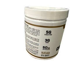 Panda supplement Creatine +HMB Unflavored powder 30 SRV ((Dented Container)