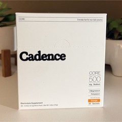Cadence Core Electrolyte Hydration Supplement Orange 30 Sachets