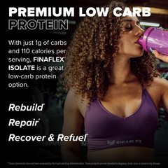 FINAFLEX ISOLATE, Milk Chocolate 5.5 lb 25 Grams of Iso Protein Per Serving…