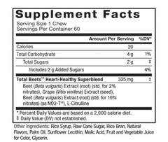 *Wow!* TotalBeets SuperGood, Açaí, Soft Chews,Grape Seed Extract,Beet Powder