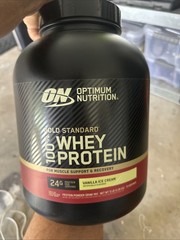 Optimum Nutrition Gold Standard Whey Protein Powder Vanilla Ice Cream 31.7oz