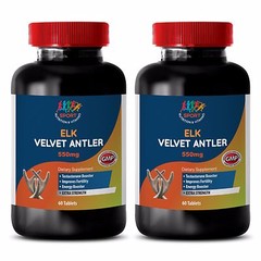 Bodybuilding Supplements – Elk Velvet Antler Complex 550mg – Zinc Extract 2B