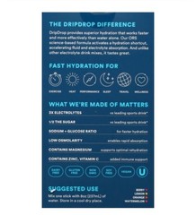 DripDrop Fast Hydration Bold Variety Electrolyte Drink Mix, 8 Packets