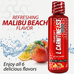L-CARNITINE LS3 1500 Fat Loss – Metabolism – Malibu Beach 1500mg (32 Servings)
