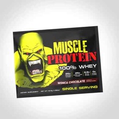 Monster Muscle Whey Protein Powder Travel Sample Single Serving Colossal Labs