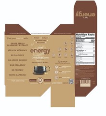 Perk Energy Original Dutch Hot Cocoa Flavored Drink Powder (10 Servings)