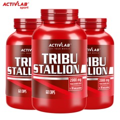 TRIBUSTALLION – Tribulus Terrestris Supplement – Herbal Testosterone Booster