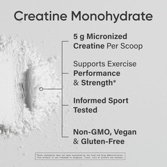 Creatine Monohydrate – Gain Lean Muscle, Improve Performance and Strength and Su