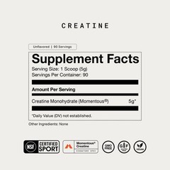 Creatine Monohydrate Powder – Supports Strength, Lean Muscle & Recovery – 90 Ser