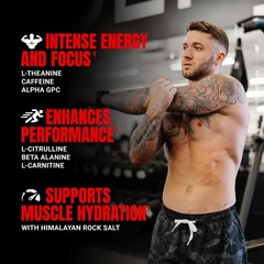 Prosupps Mr. Hyde Nightmare Pre Workout – For Intense Energy –