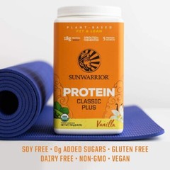 Sunwarrior Plant-Based Protein Powder with BCAAs | Superfood Powder, 1.65 lb
