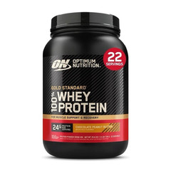 Optimum Nutrition Gold Standard Whey, Choc Peanut Butter 1.6 lb 22 Serv.!!!