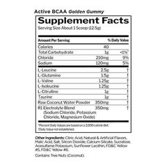 RULE 1 Train BCAAs 30 serv Golden Gummy Stim Free Intra Workout 450g
