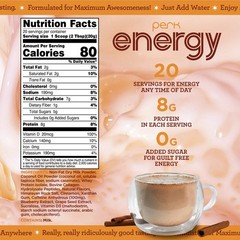 Perk Energy Original Horchata Energy Drink Powder (20 Servings)