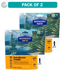 Pack of 2 Backpacker’s Pantry Rocky Mountain Scrambler 1 Serving
