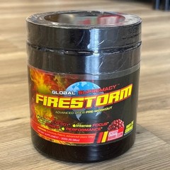 Global Supremacy Firestorm High Stim Pre Workout 2 Flavors Description