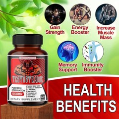 Natural Testosteron Booster 16,540mg 30 /60/120 Capsules For Stamina Strength