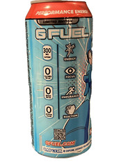 BB 6/2025 GFUEL BLUE BOMBER SLUSHEE ENERGY DRINK 16 OZ LIMITED EDITION MEGAMAN