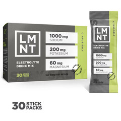 LMNT Keto Electrolyte Drink Mix -Zero Sugar– 4 Boxes Citrus Salt 120 Packs